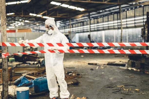 Professional Odor Removal technician working in Bridgewater, NJ